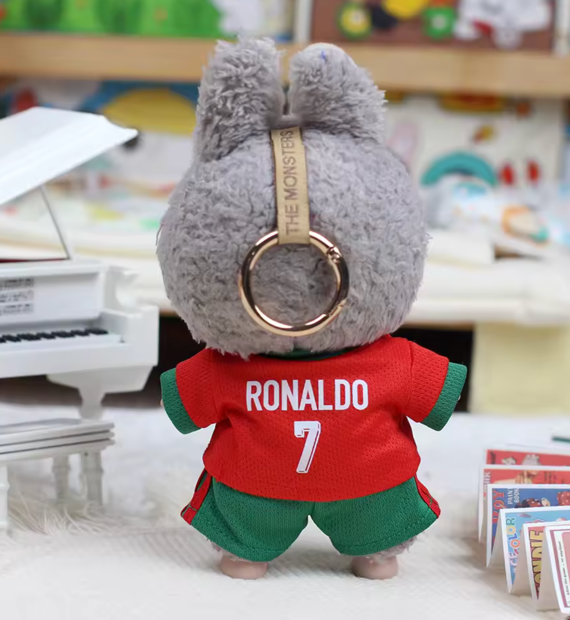 Labubu Keychain – Football Edition