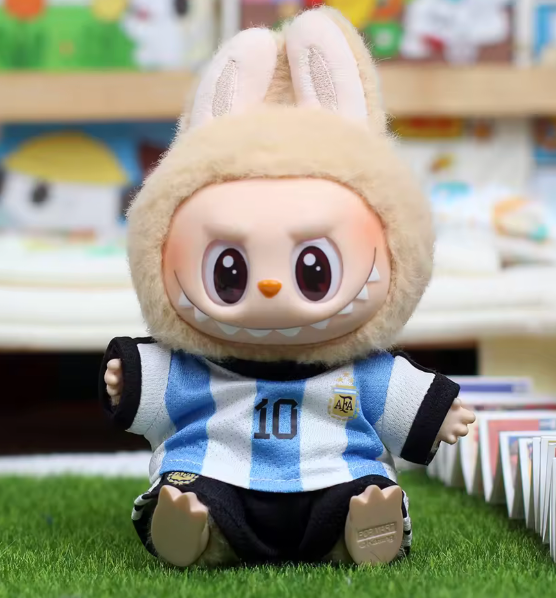 Labubu Keychain – Football Edition