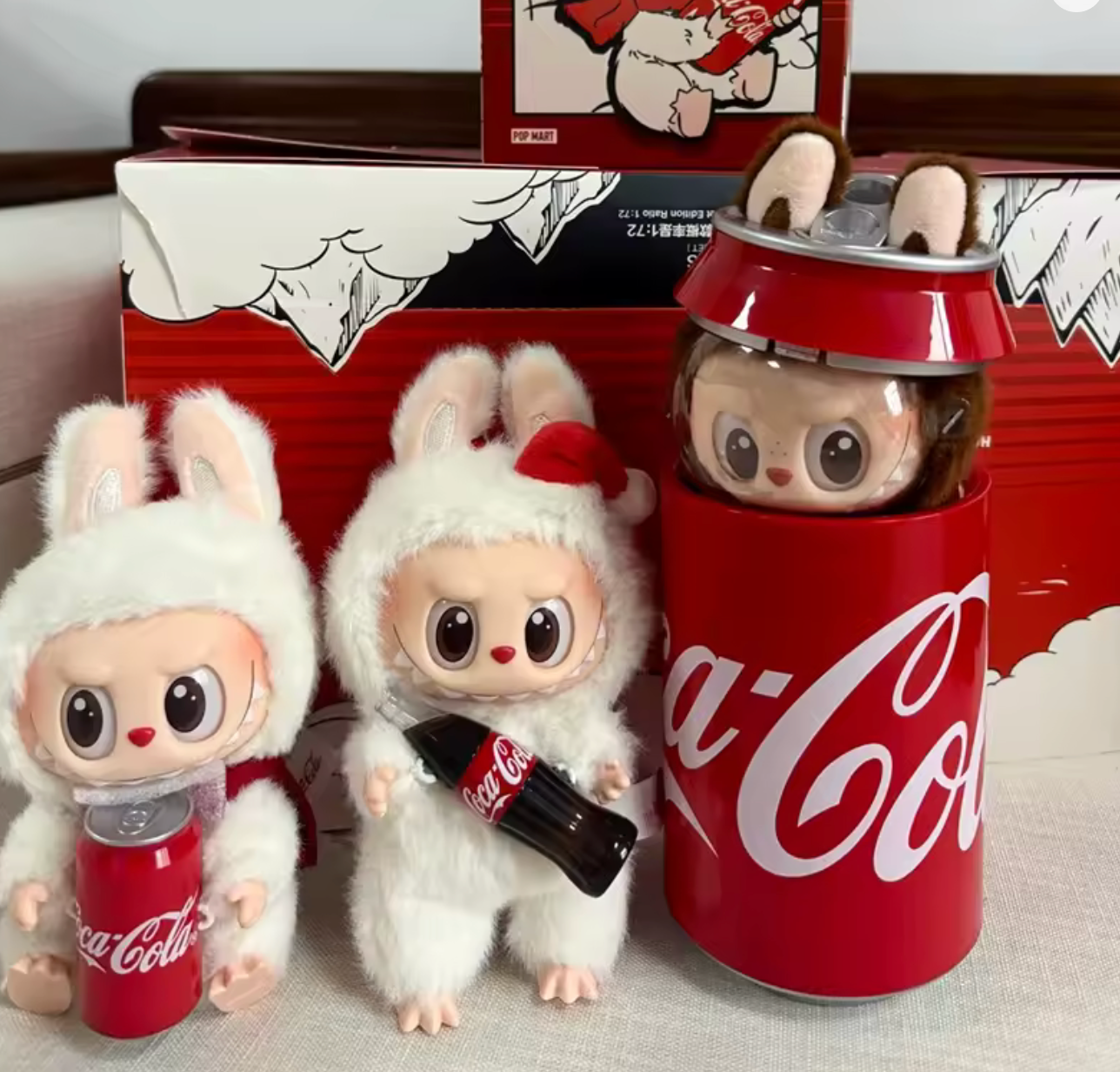 Labubu édition Coca Cola